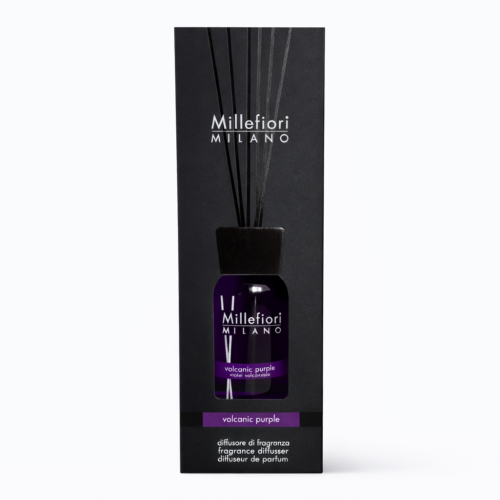 namų kvapas „volcanic purple“ – millefiori milano 100 ml.
