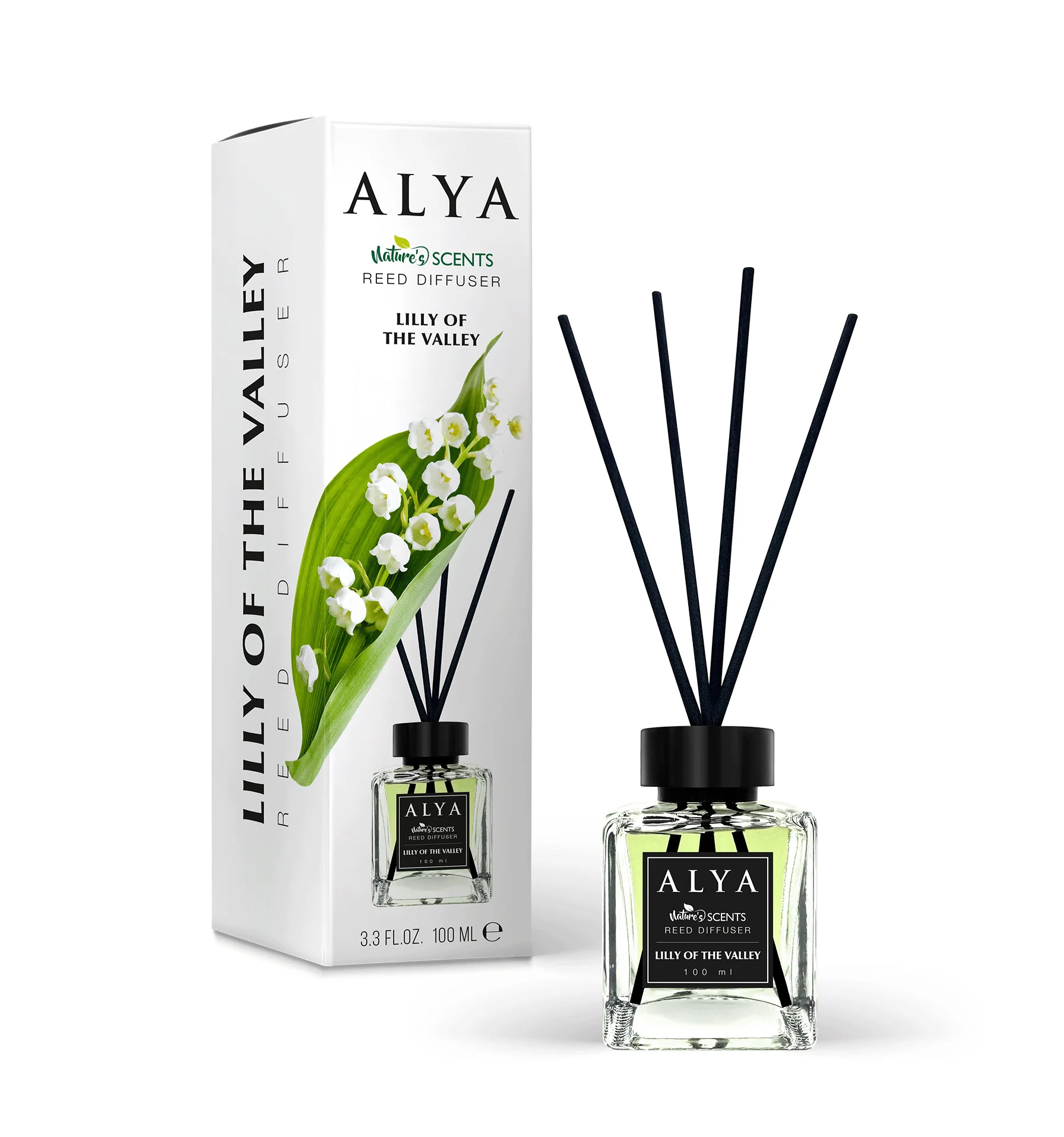 namų kvapų difuzorius „alya lily of the valley“, 100 ml namų kvapų difuzorius „alya lily of the valley“, 100 ml