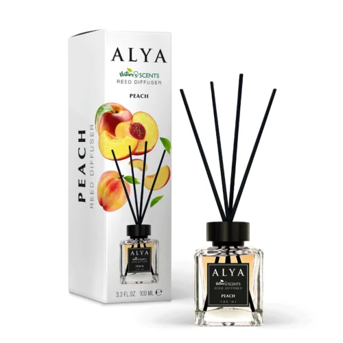 namų kvapų difuzorius „alya peach“, 100 ml